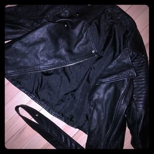 Zara Leather (fake leather) jacket